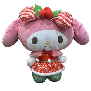 Hello Kitty & Friends My Melody 24" Christmas Plush Series 1 2025 NWT Large Pink